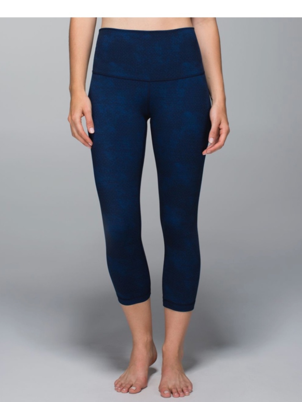 Lululemon Wunder Under Navy Leggings | Sashico Cross Inkwell | Size 4